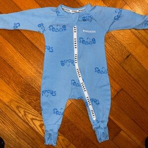 Bonds Wondercool Light Blue Baby Convertible Footie